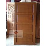 TD154 ประตูไม้สัก 4 ฟักนอน ขนาด 80X200 ซม.