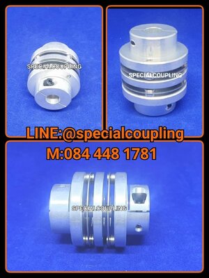 จำหน่ายDisc Double coupling Aluminum Size od30mm L40mm bore 8x8mm สอบถามได้คะ