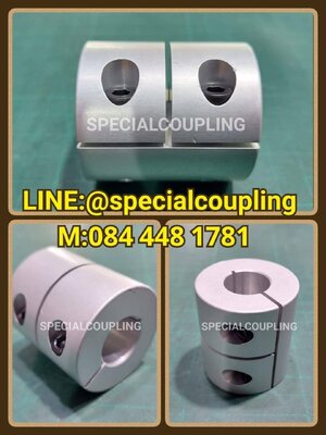 จำหน่ายRIGID COUPLING ALUMINUM SIZE OD 40MM L44mm bore14×18 mm. สั่งได้ สอบถามได้คะ