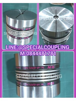 จำหน่ายR+W BELLOW COUPLING BKC 300 OD110MM L94mm. พร้อมส่งคะ สอบถามได้คะ