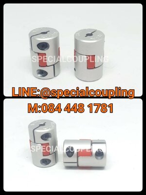 จำหน่ายServo coupling od 14mm L21mm backlash-free red spider bore.3x3mm พร้อมส่งคะ สอบถามได้จ้า