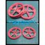 จำหน่ายpulley Aluminum ขนาด7นิ้ว 2 ร่อง A รูเพลา 20 มิล พร้อมส่งคะ