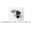 ยางขอบประตูตู้แห้ง PVC สีเทา 27mm. มีรู 1.8M./2.4M.