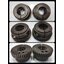 Bowex size.M.65 flange od 314 mm งานสร้างดุมตามตัวอย่าง พร้อมทำรูเพลาสปาย clamp เหล็ก SCM21 ชุบแข็งไนไตรทั้งตัว