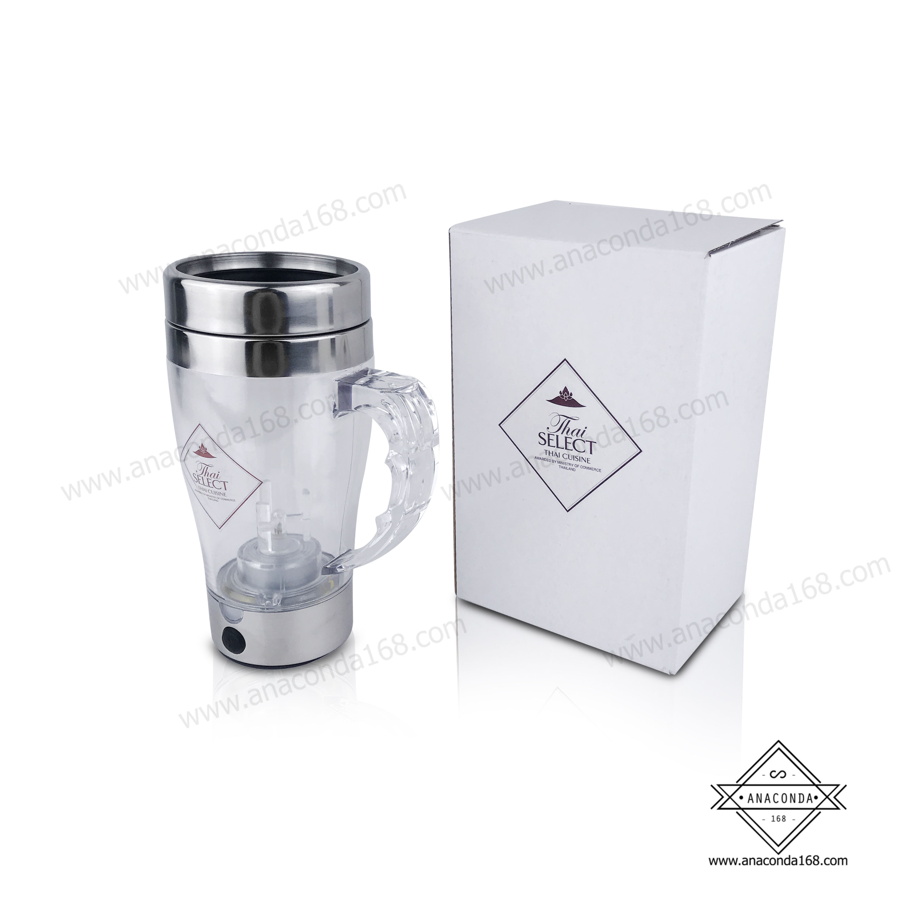 แก้ว Auto Stirring Mug สกรีนโลโก้