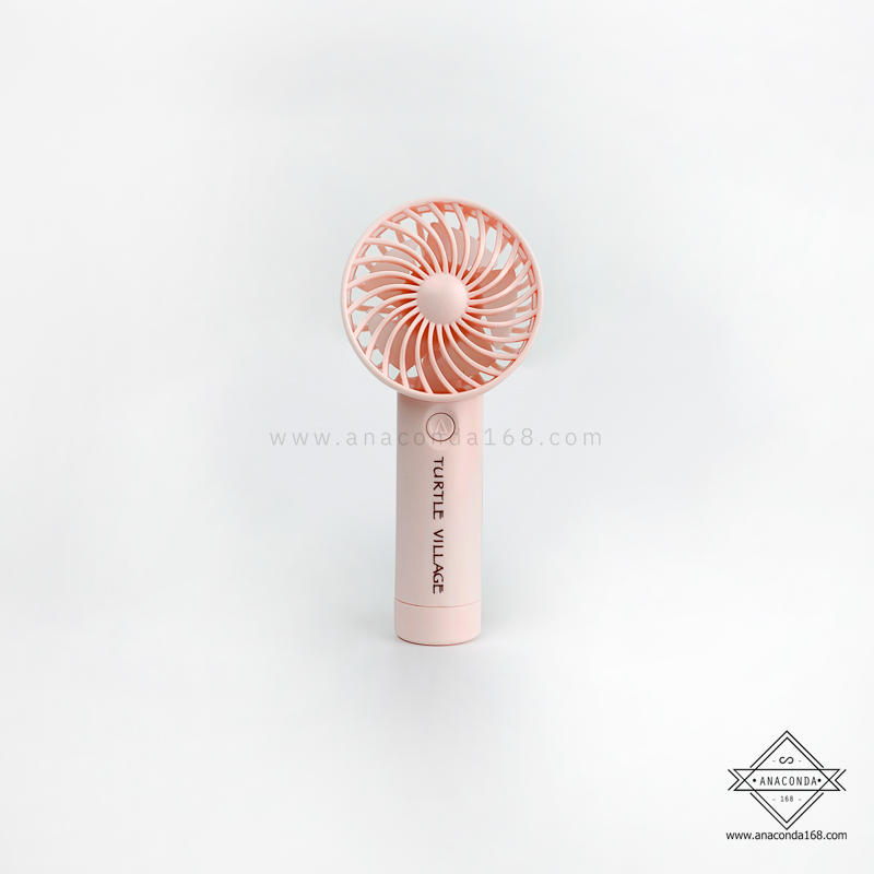 พัดลมพกพาพรีเมี่ยมมีสายคล้องมือ