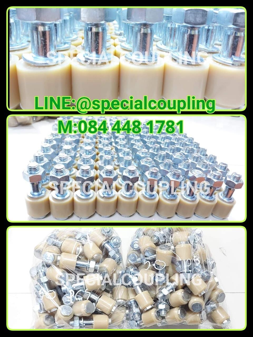 จำหน่ายสกรูพร้อมบุชยางแก้วขนาด19×35×34 มิล พร้อมส่งคะ สอบถามได้คะ