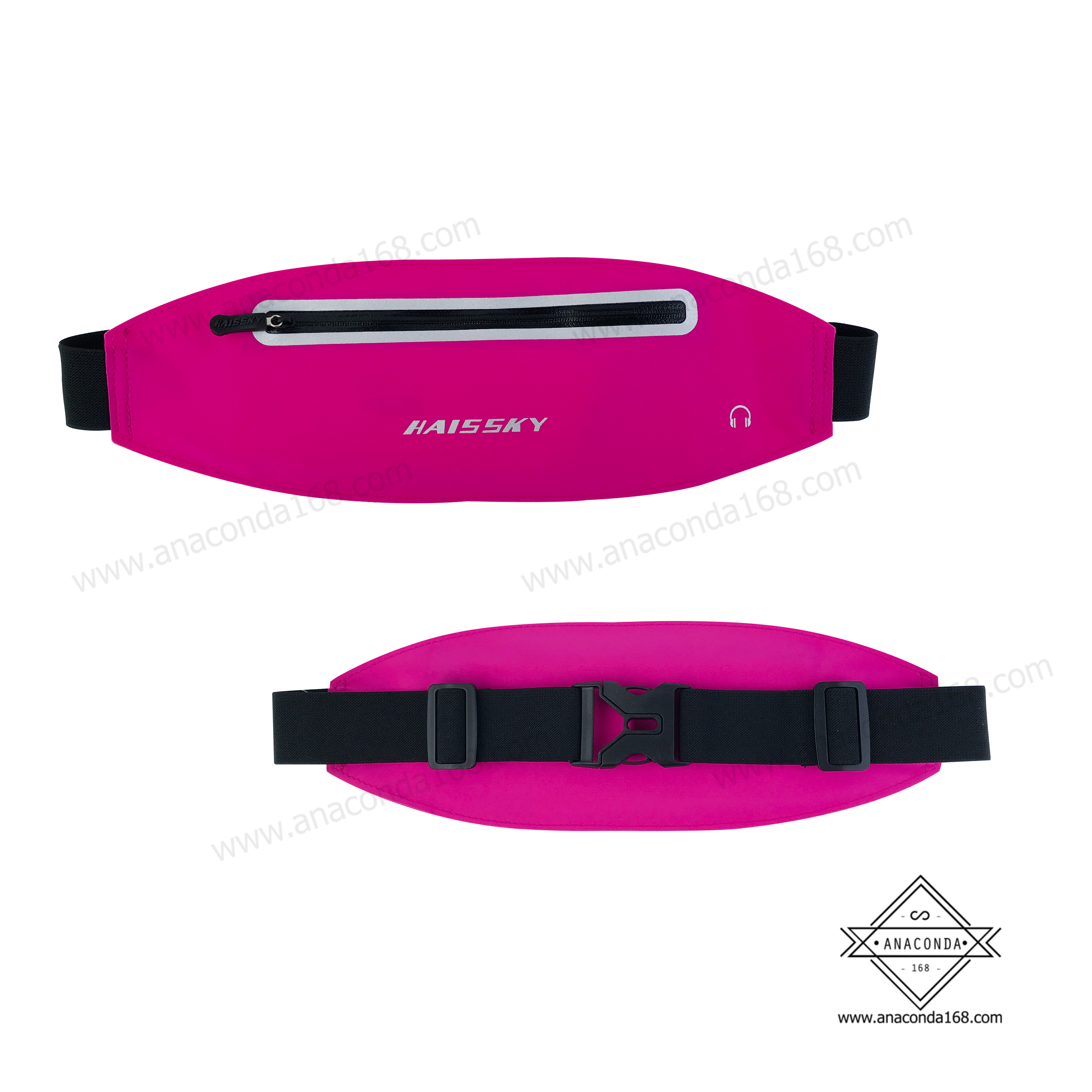 กระเป๋าคาดเอวกันน้ำ sport Haissky 1 ซิป