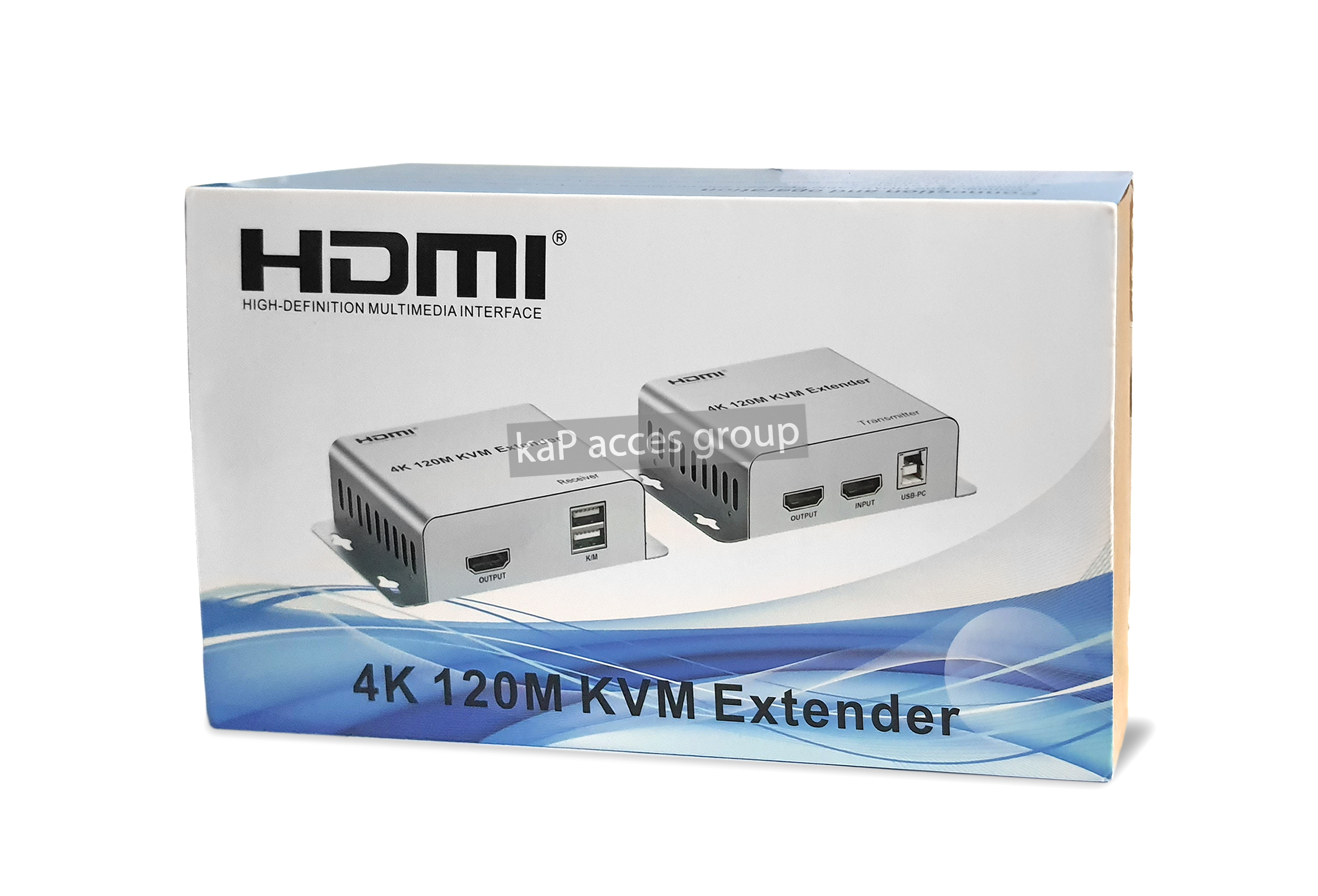HDMI USB KVM Extender Via Cat5e/6 RJ45 Cable 1080P 120M HDMI to RJ45 with USB Extendor Transmitter Support Mouse Keyboard