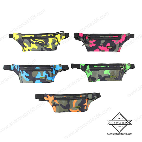 กระเป๋าคาดเอวสปอร์ต 3 ซิปแบบลาย V.1(Sport Bag)