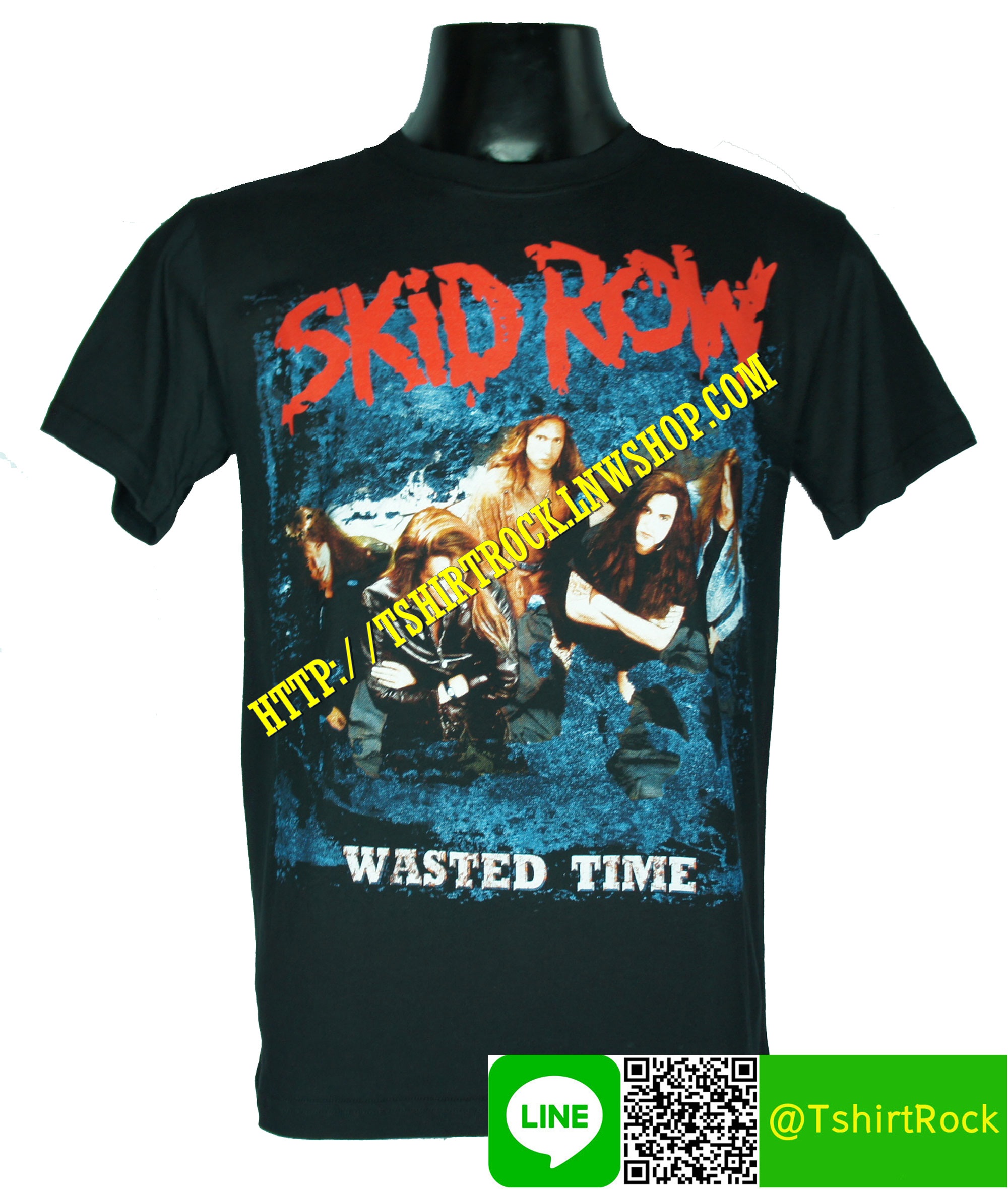 SKID ROW เสื้อยืดวงร็อค เมทัล ดนตรี เสื้อวง SRW1263
