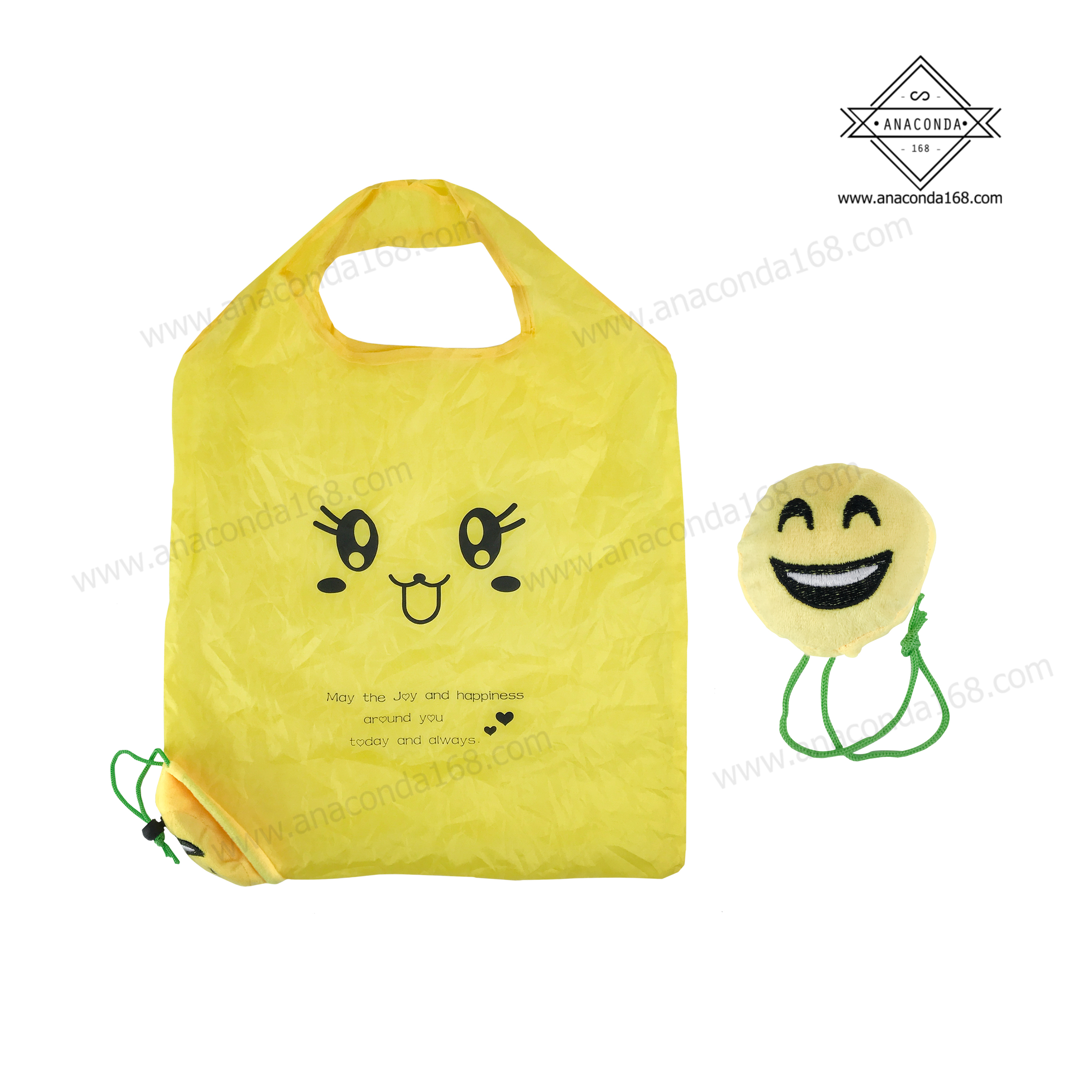 กระเป๋าพับเก็บได้ลายน่ารัก ถุงช้อปปิ้งพับได้V.3 (Shopping Bag)