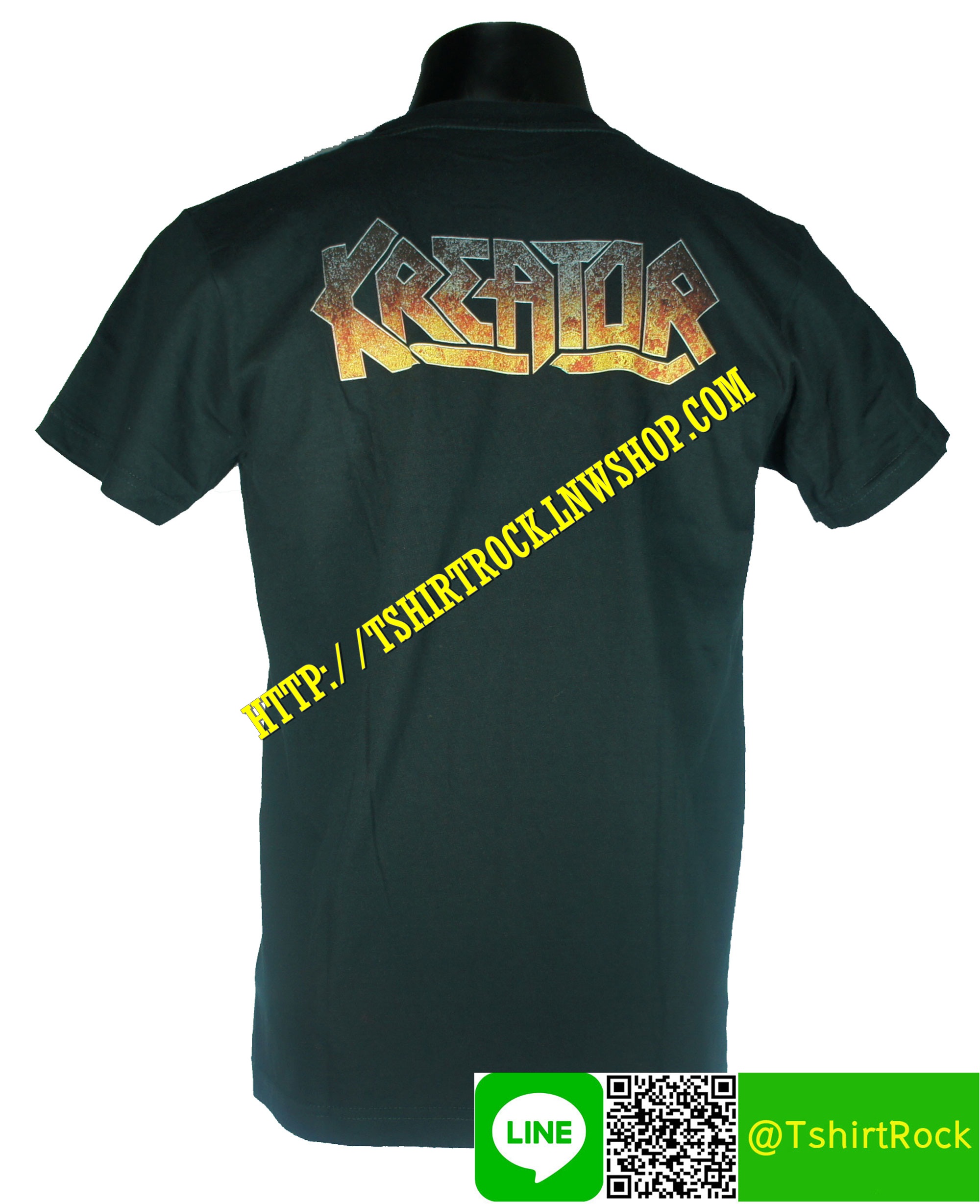 KREATOR เสื้อยืดวงร็อค เมทัล ดนตรี เสื้อวง KTR1398