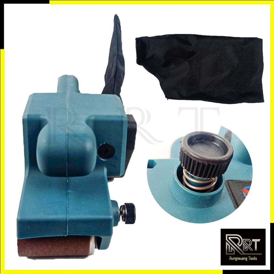 VERGIN เครื่องขัดกระดาษทราย-สายพาน(รถถัง) 3"นิ้ว รุ่น VG-9901