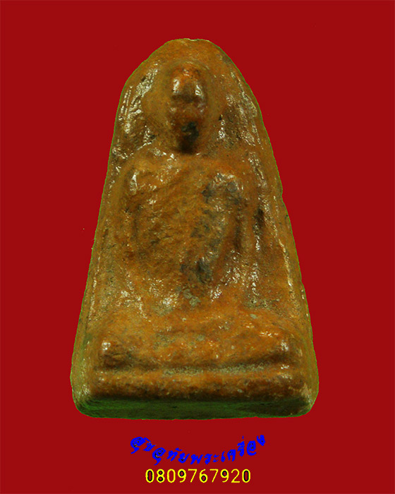 944.รูปเหมือนพระเกจิ เนื้อดินมีเคลือบ แห้งเก่าเข้มขลังคลาสสิกครับ