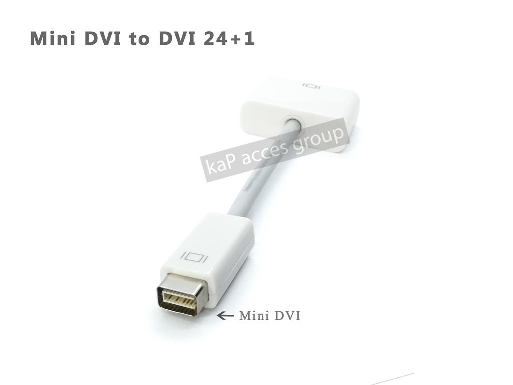 สายแปลง Mini DVI to DVI24+1 ตัวเมีย ความยาวสาย 15ซม.