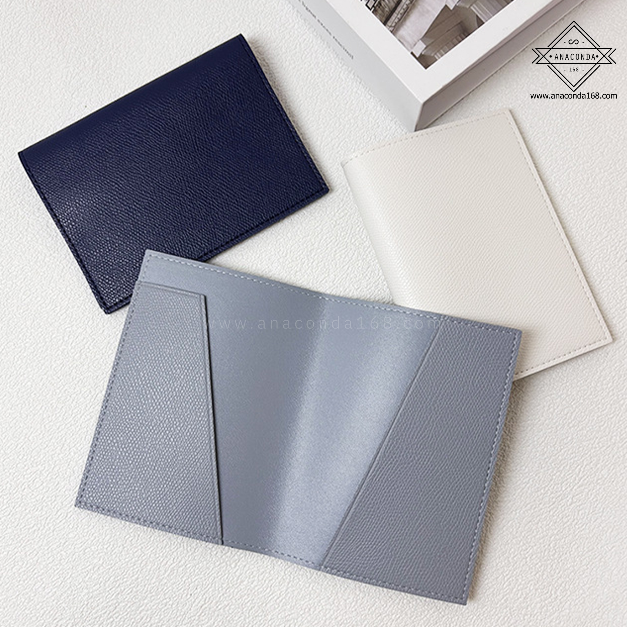 เซ็ท 2 ชิ้น กระเป๋าพาสสปอร์ต ป้ายแท็ก