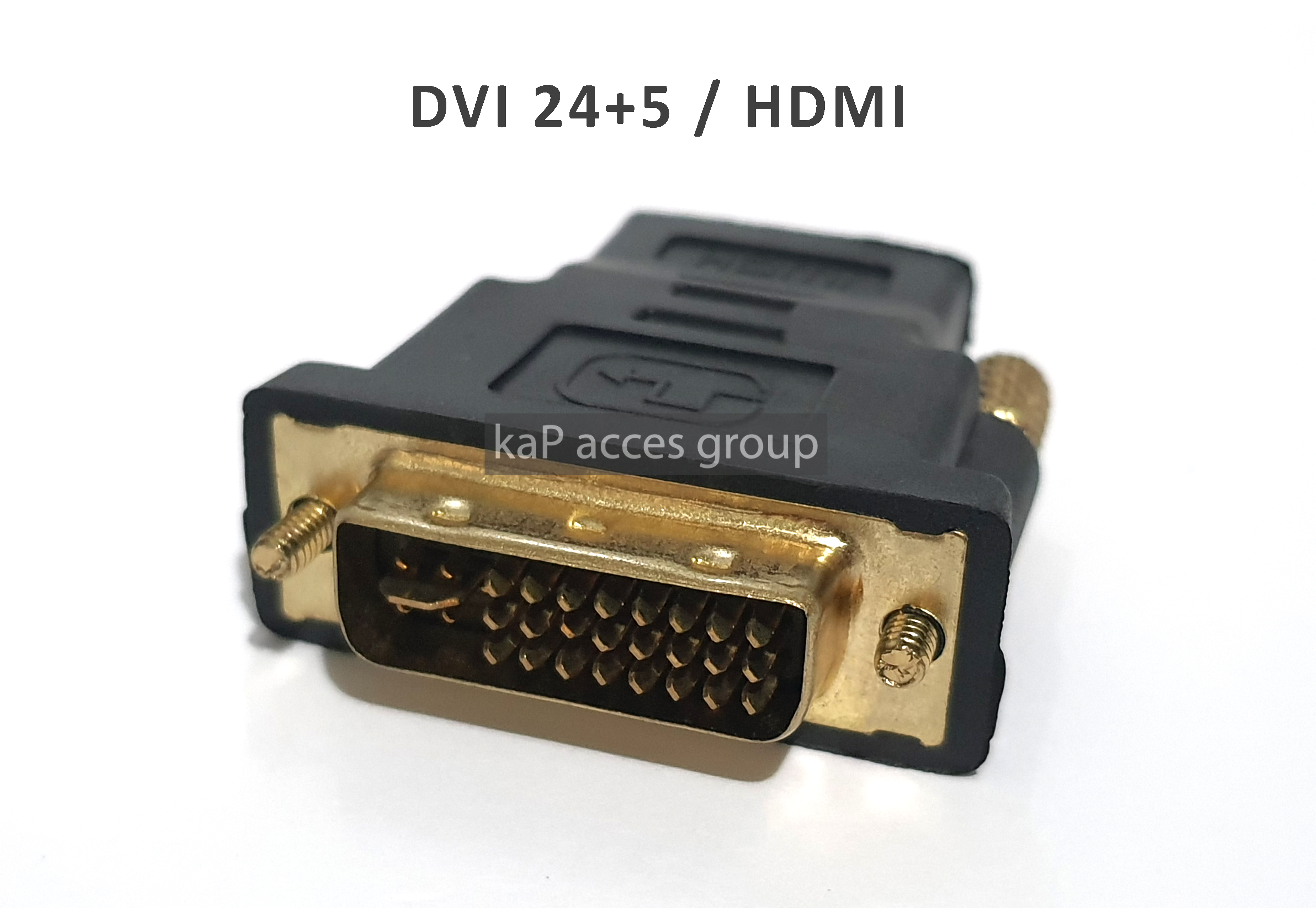 หัวแปลง Adapter Plug DVI 24+5 to HDMI (Female)