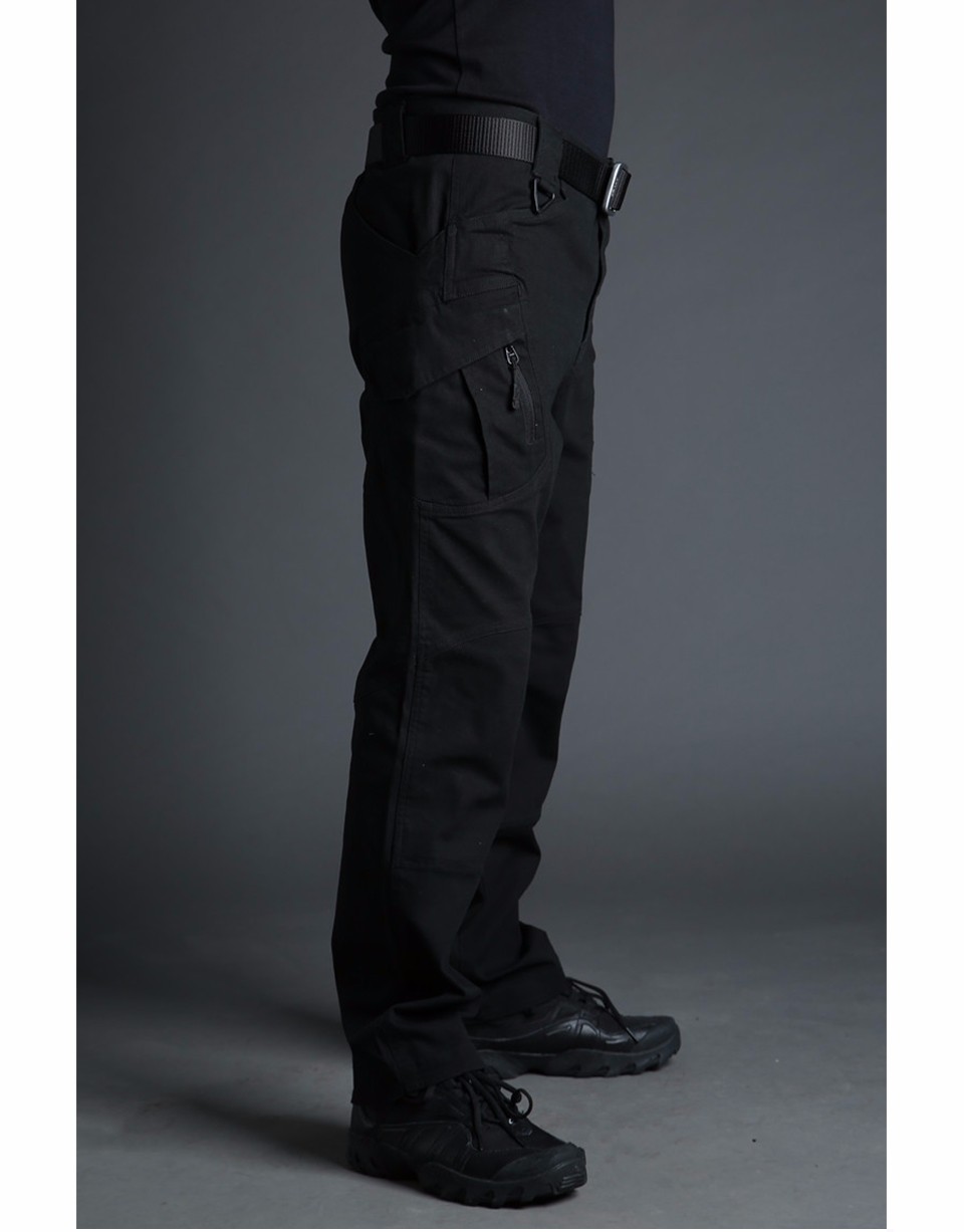 กางเกงแบรนด์ Sector Seven รุ่น ix9c (ผ้าริปสตอป) / สีดำ