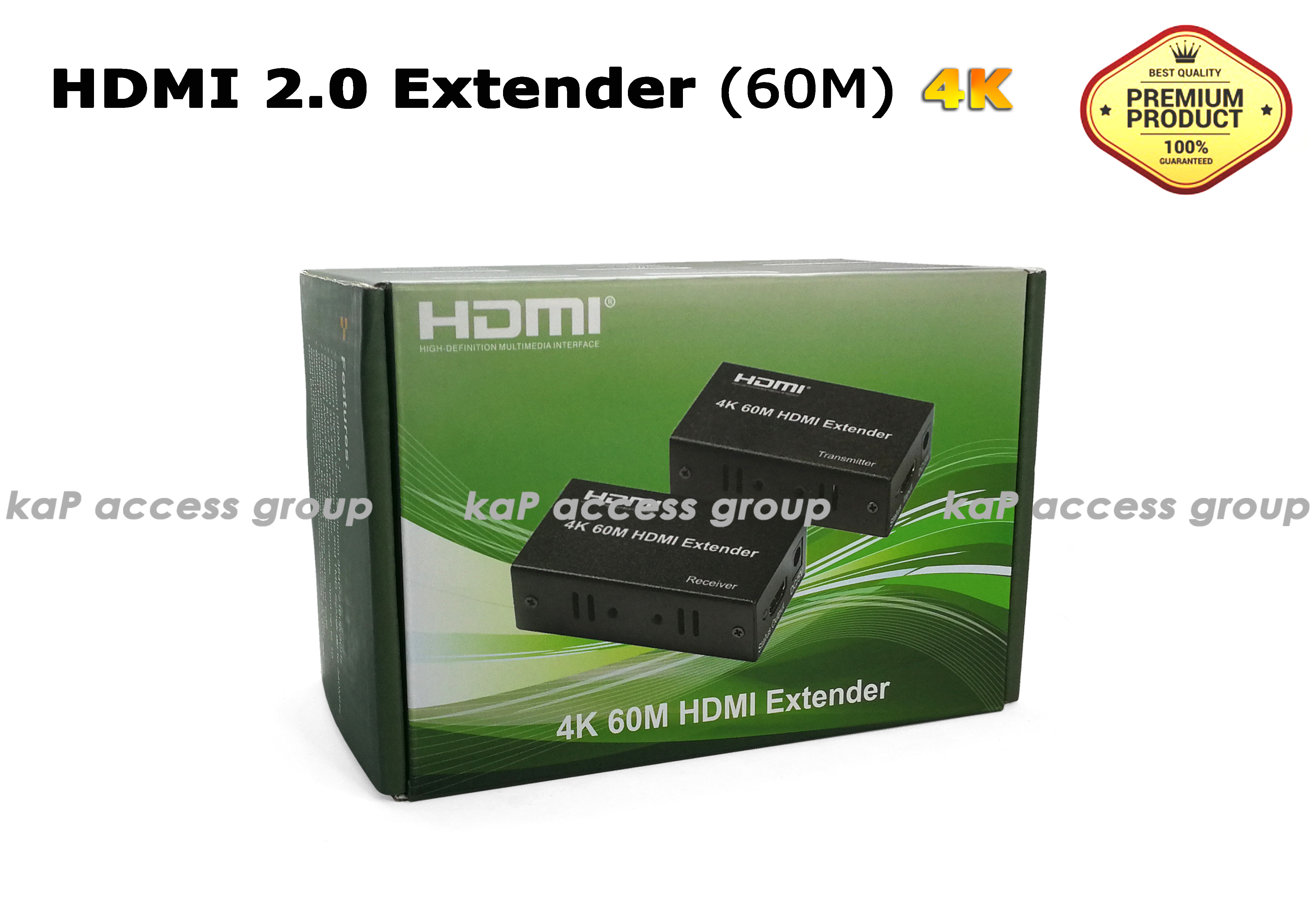 HDMI To Cat-5e/6 Lan Cable Extender (60M)