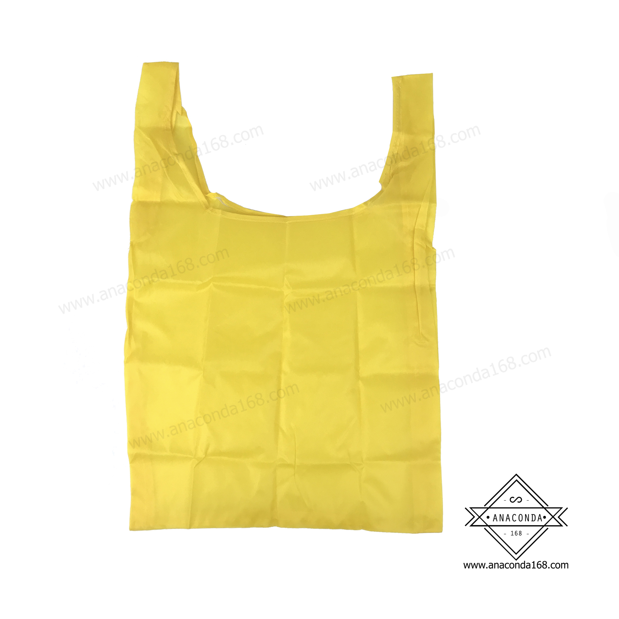 กระเป๋าช็อปปิ้งพับเก็บได้ BAGCU สีพื้น (Shopping Bag)