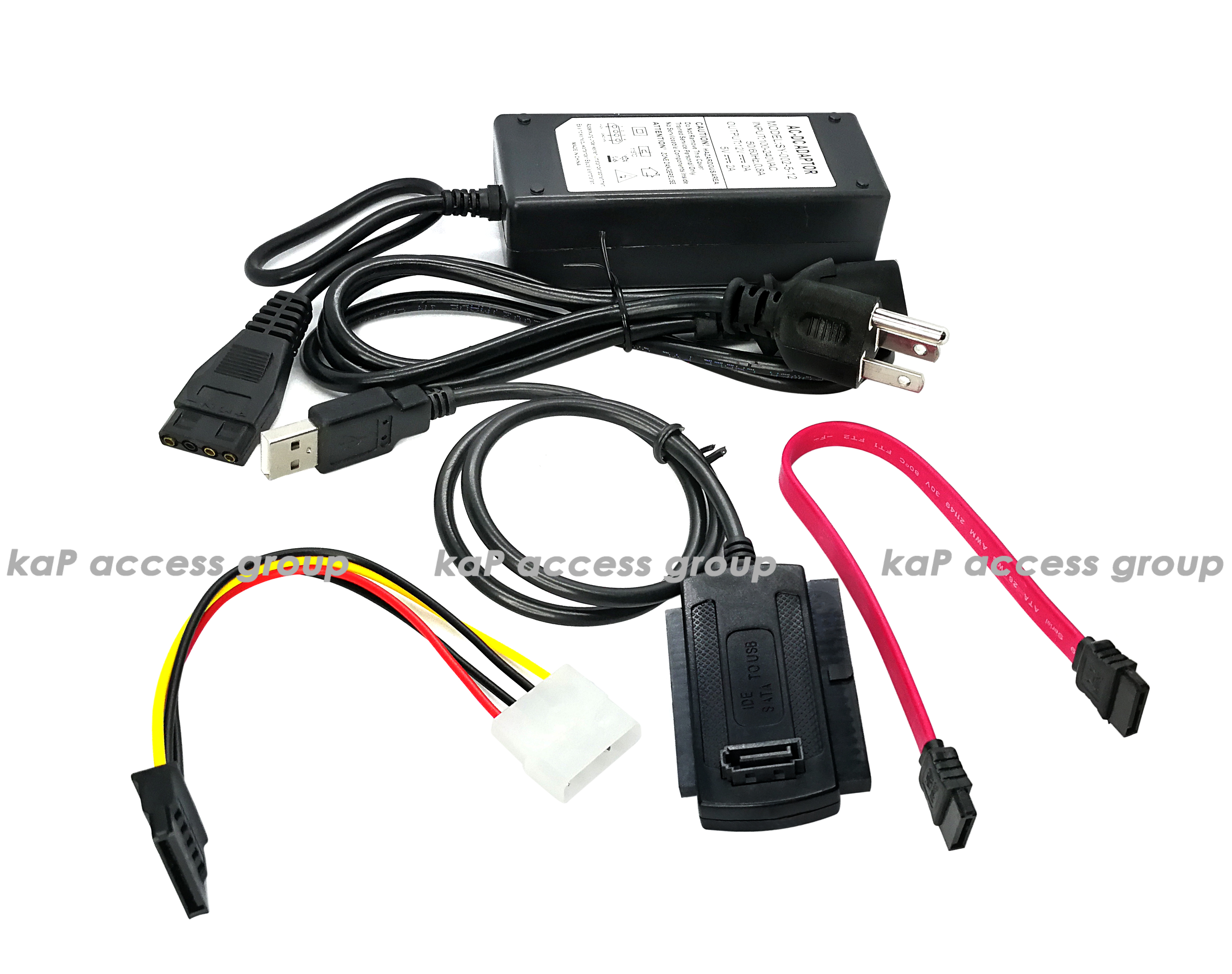 ชุดแปลง USB 2.0 to IDE / SATA (2.5" ,3.5") Hard Drive Converter Cable