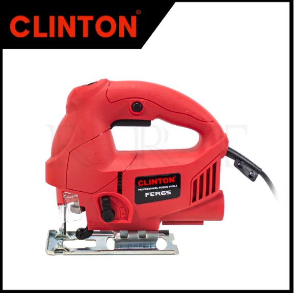 CLINTON เลื่อยจิ๊กซอว์ไฟฟ้า 570W รุ่น CT-JS65 < เหมาะกับงานซ่อมแซม งานเฟอร์นิเจอร์ >