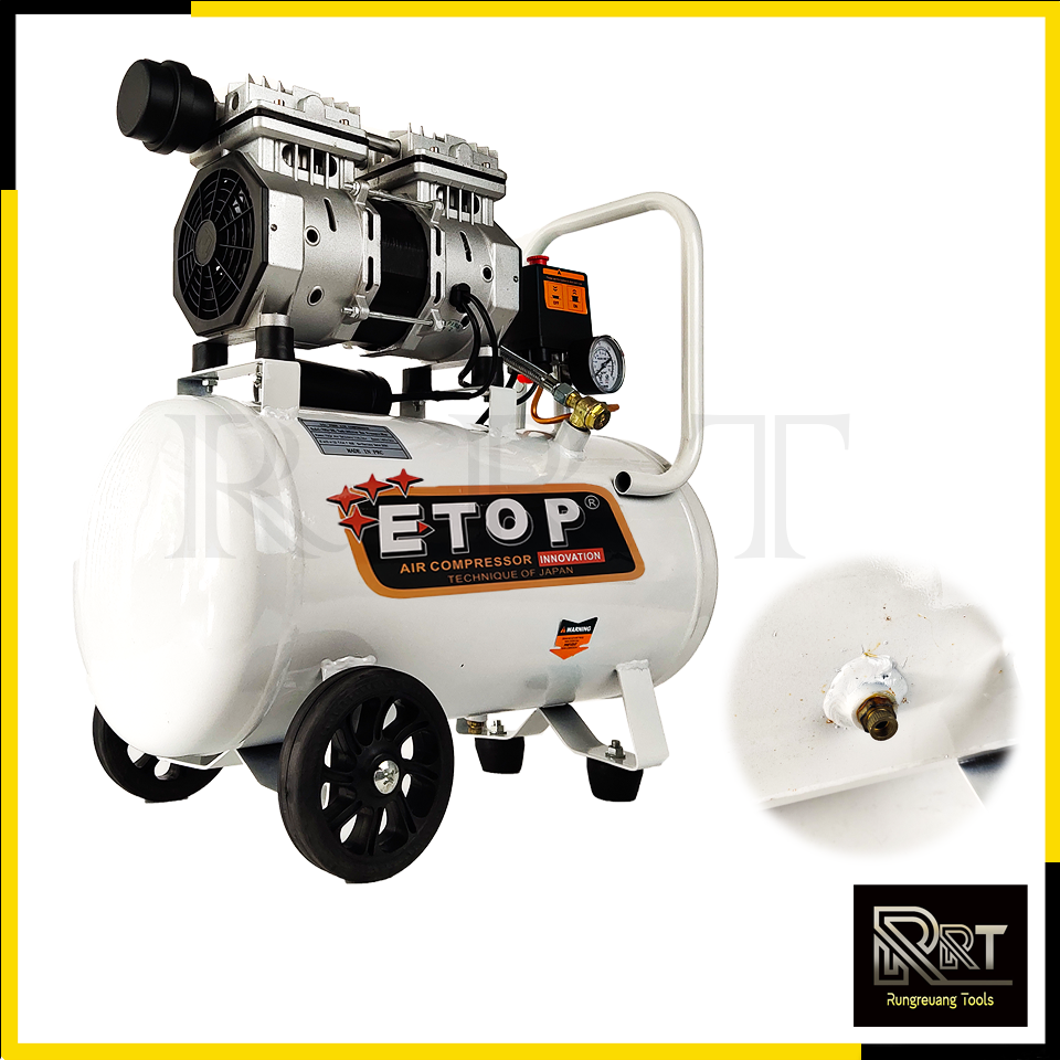 ETOP ปั้มลม Oil Free 30ลิตร รุ่น XH-60030L