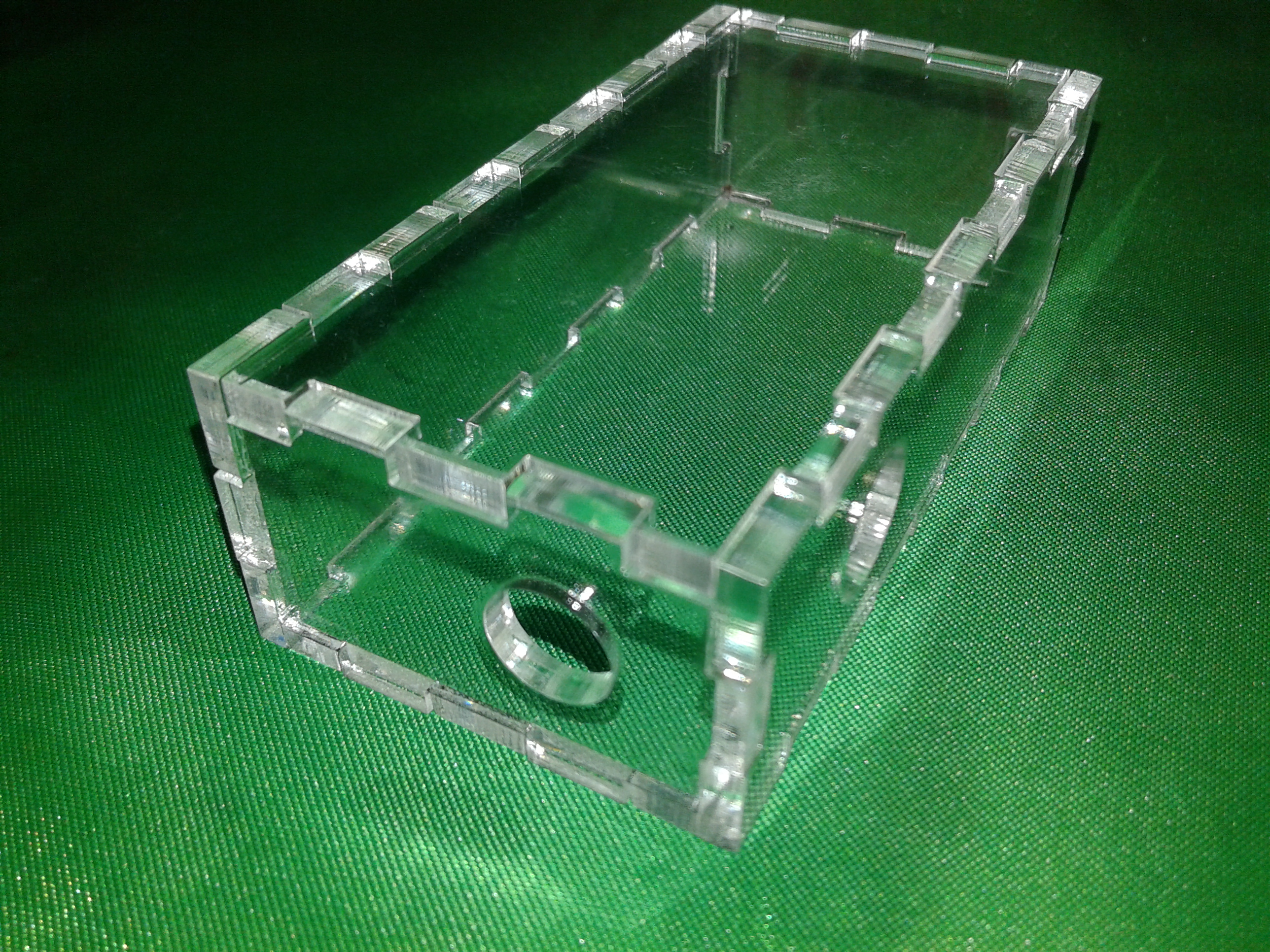 กล่อง DIY อะครีลิคใสจิ๊กซอร์ ขนาด45x90x28 มม.