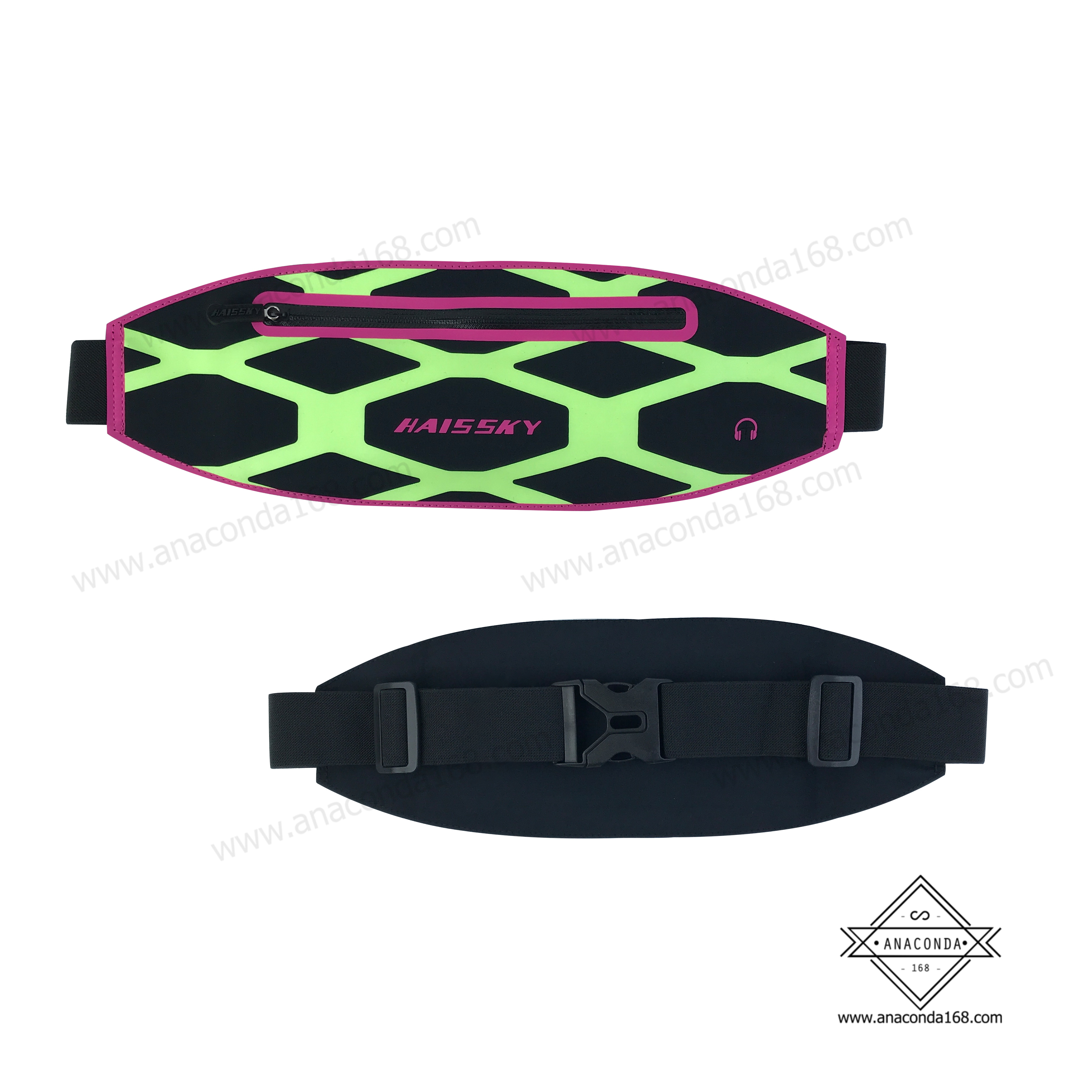 กระเป๋าคาดเอวกันน้ำ sport Haissky 1 ซิป