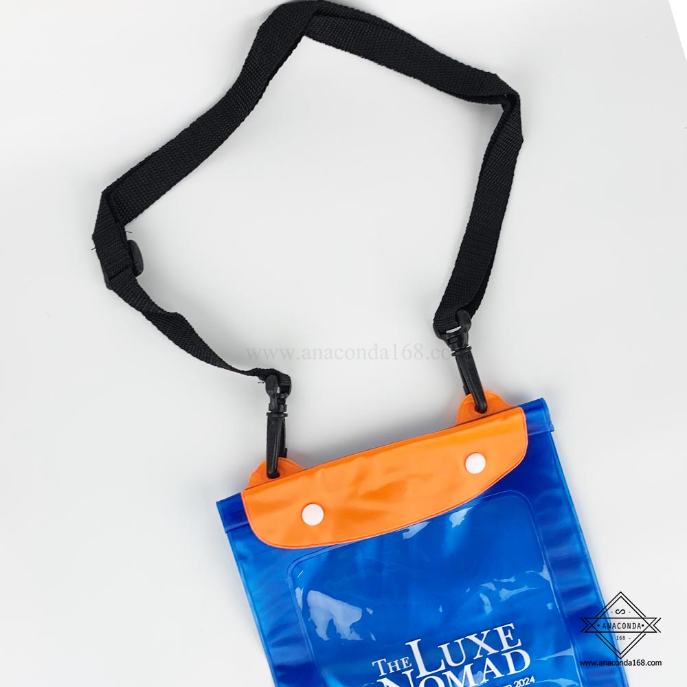 กระเป๋ากันน้ำ/ซองกันน้ำ แบบซิปล็อคจัมโบ้ ทำโลโก้