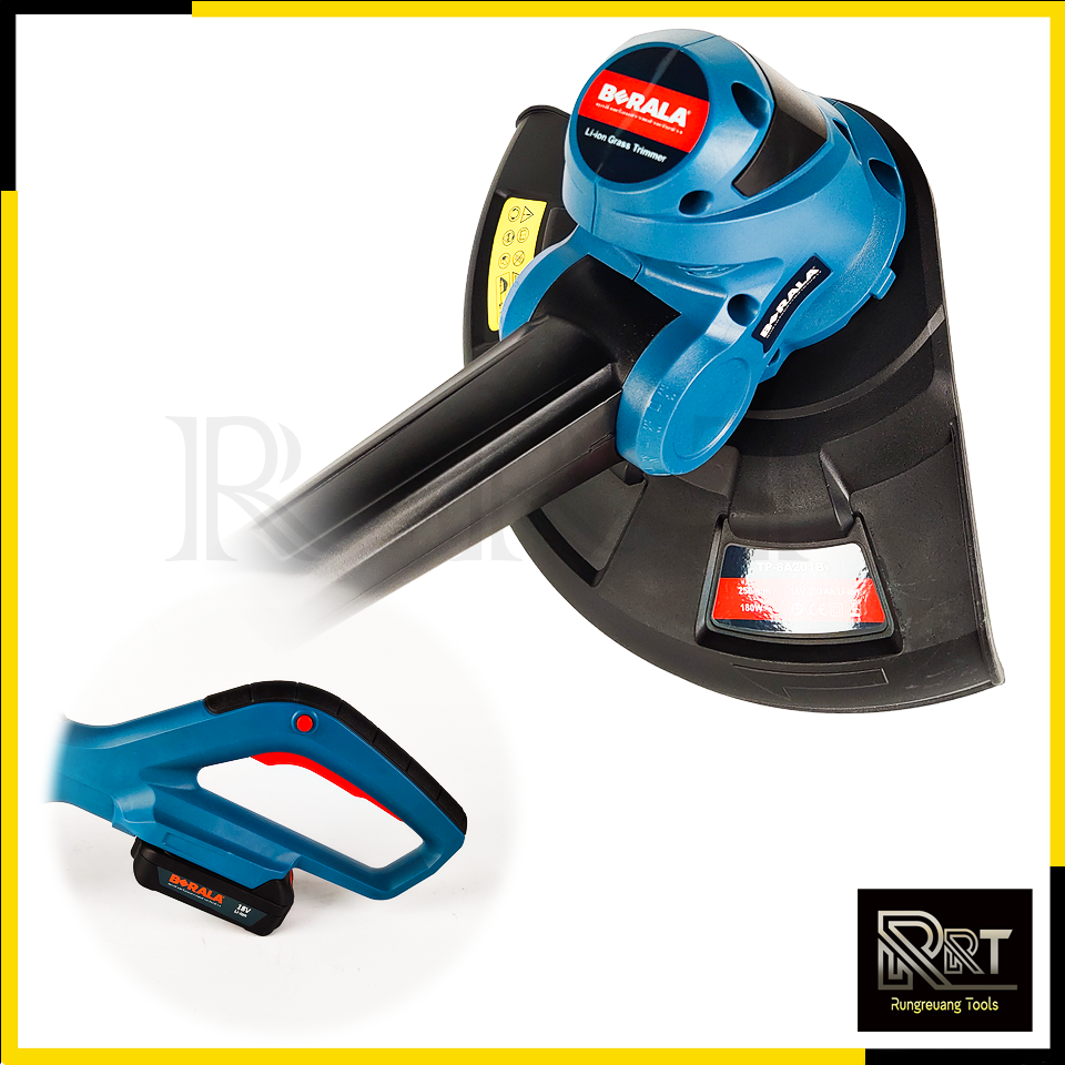 BERALA เครื่องเล็มหญ้า ไร้สาย 18V รุ่น TP-8A201B