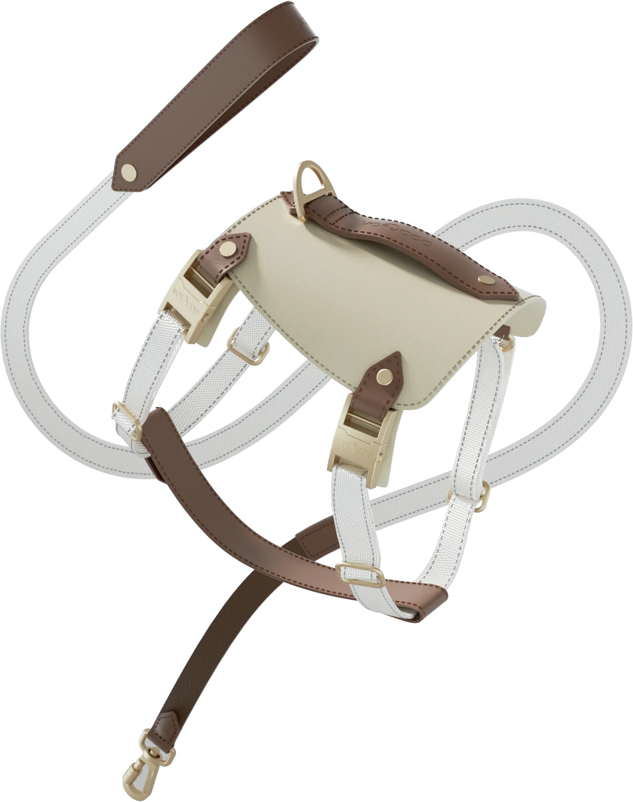 อานพร้อมสายจูง VOOCOO Saddle Pet Harness Set