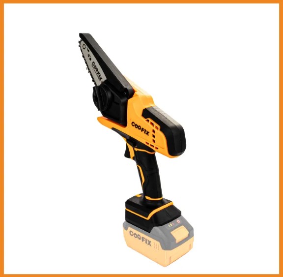 COOFIX เลื่อยตัดแต่งกิ่งไร้สาย ขนาด4นิ้ว 20V แบต 2 ก้อน SET2.0Ah CF-CCS002