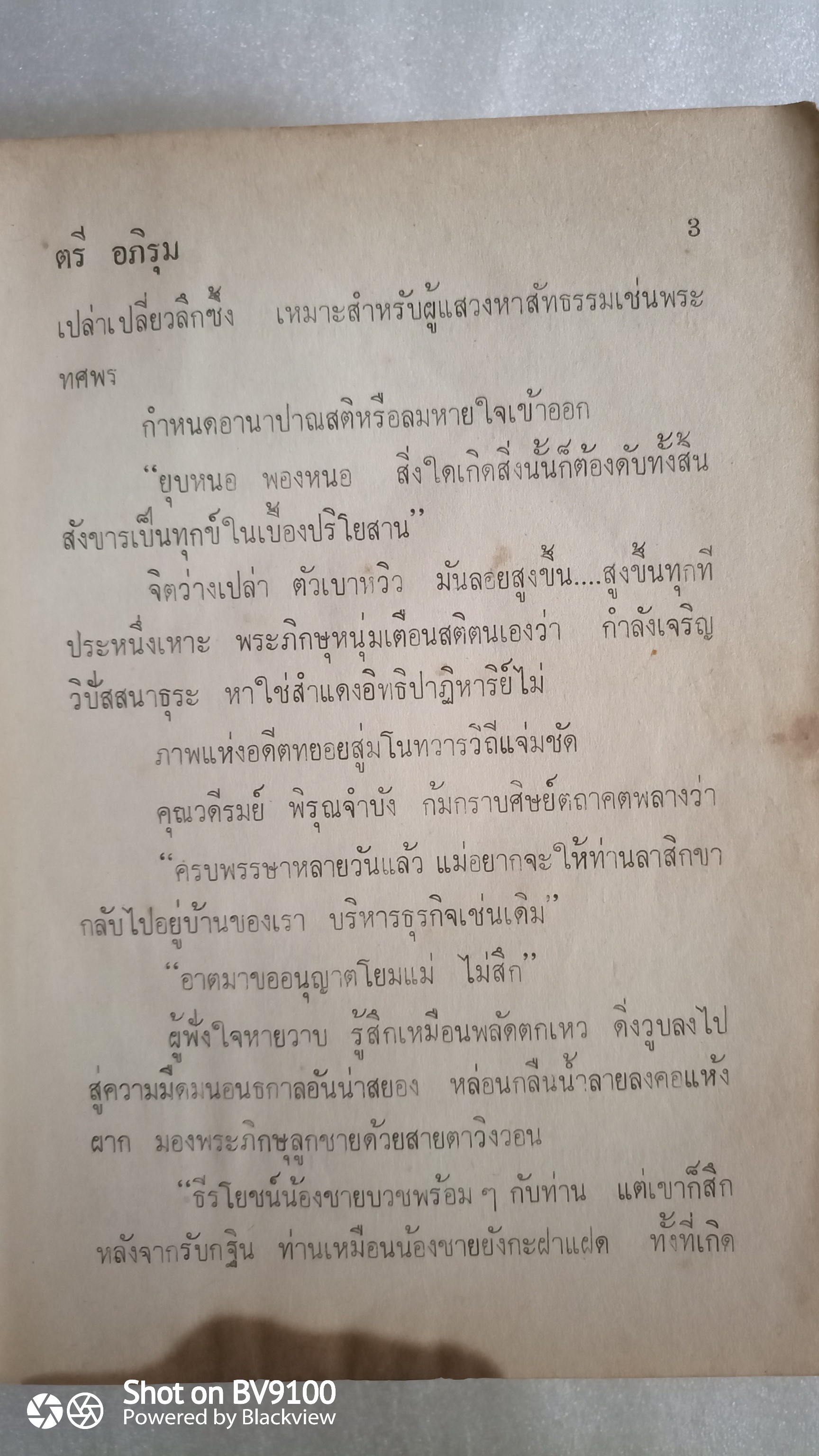 ภูตมหันตภัย *ตำหนิ / ตรี อภิรุม