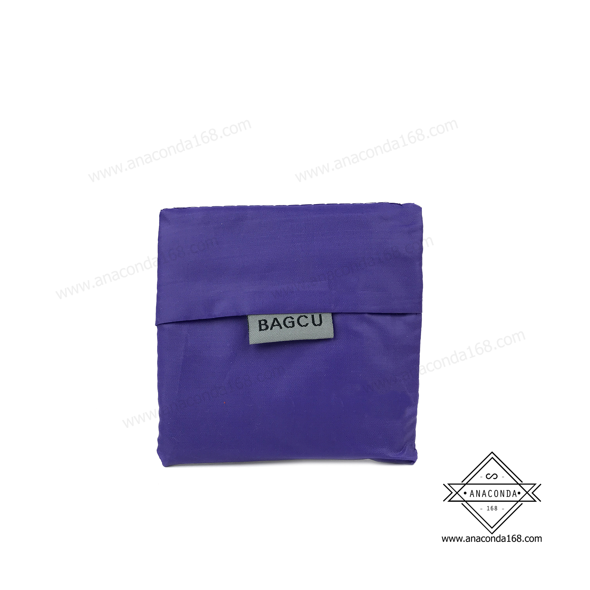 กระเป๋าช็อปปิ้งพับเก็บได้ BAGCU สีพื้น (Shopping Bag)