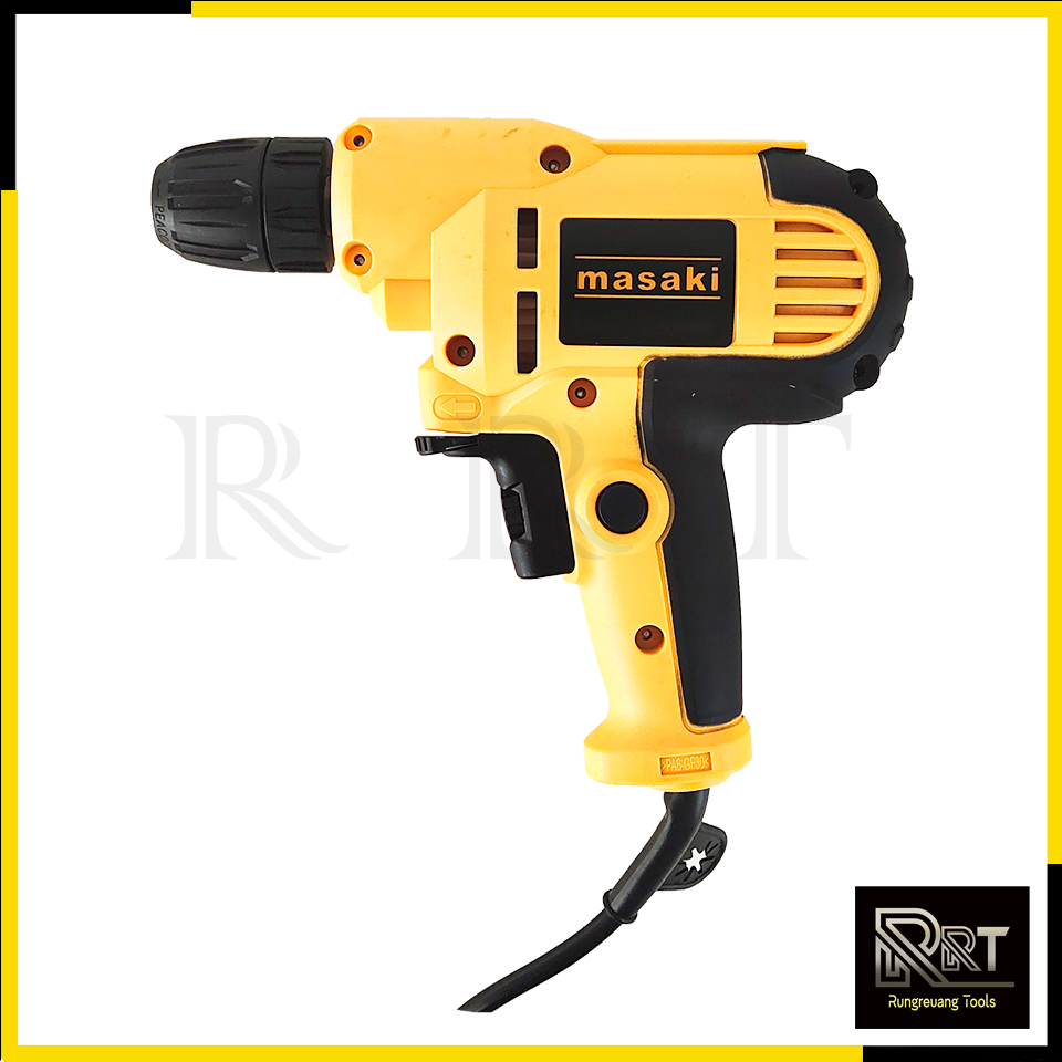 MASAKI สว่านปรับรอบซ้าย-ขวา 10mm. รุ่น D016S