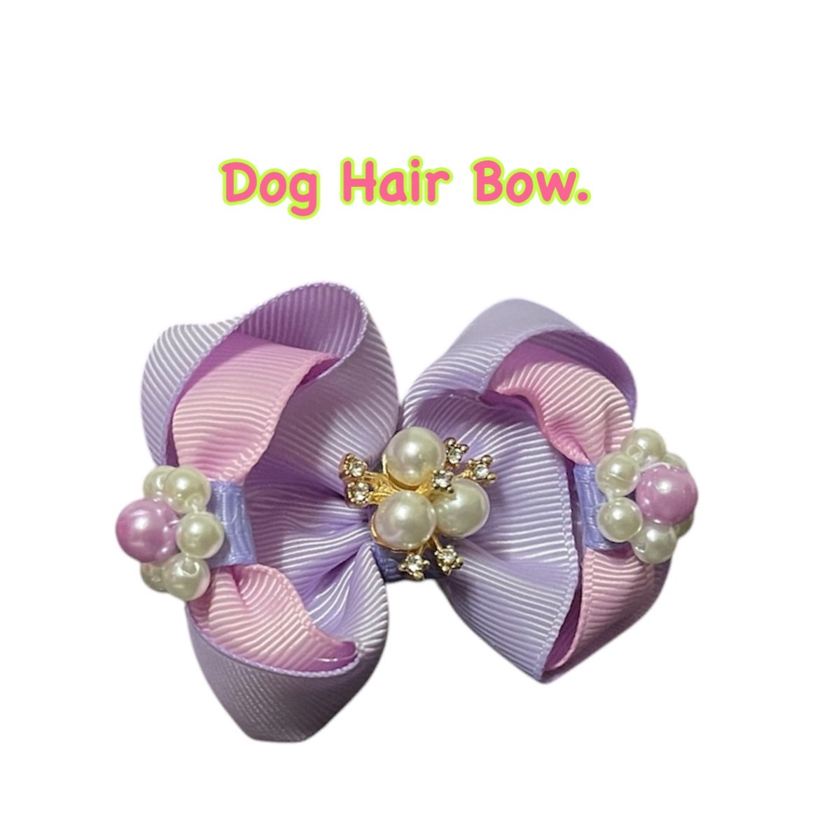 Dog Hair Bow.