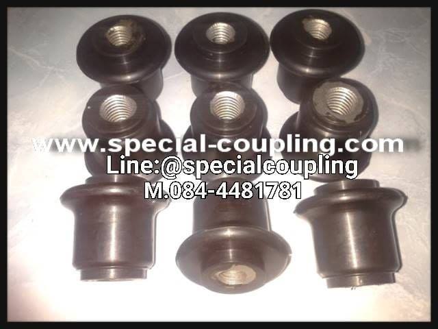 จำหน่ายบูทเหล็กหุ้มยางnbr ขนาดod 33mm L42mm.m.14 พร้อมส่งคะ