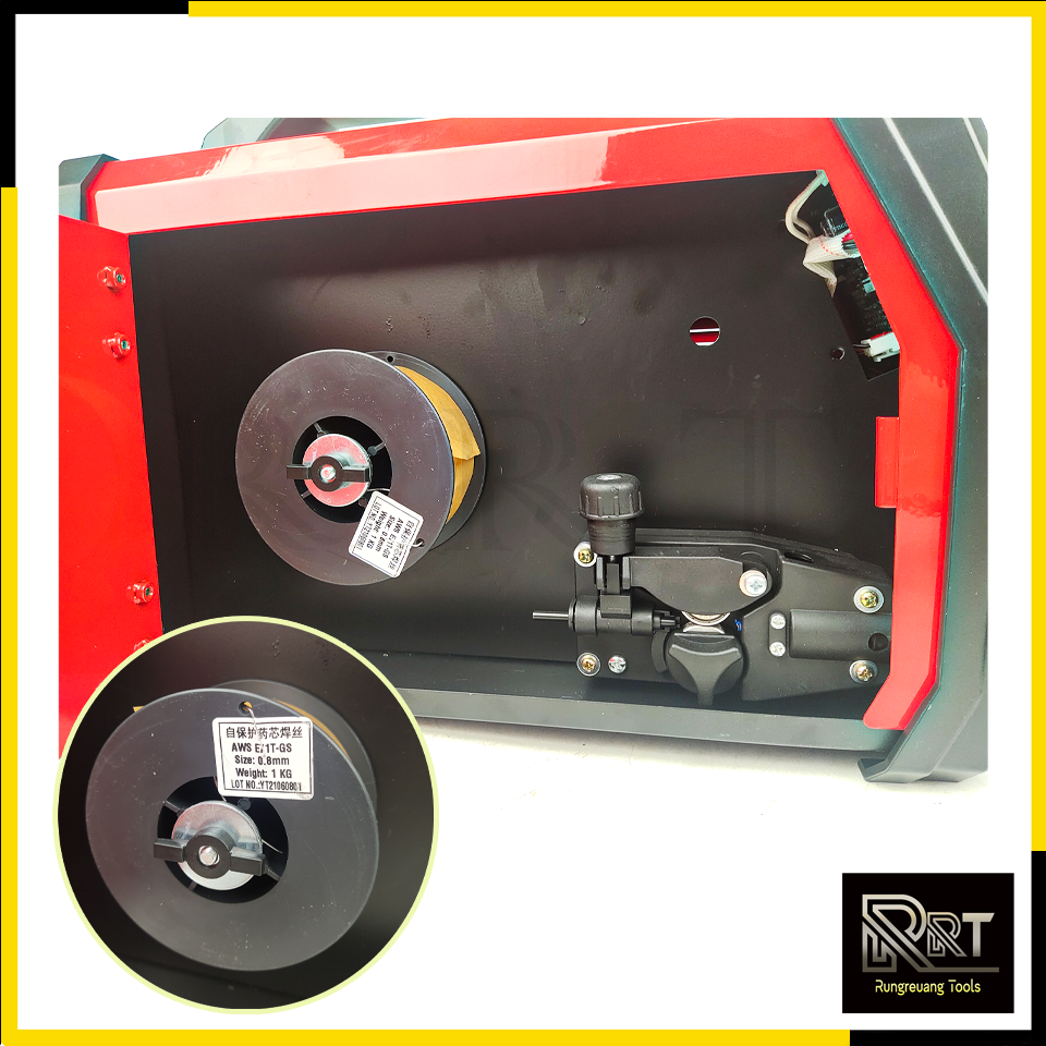 MAXNUM ตู้เชื่อม MIG ไม่ใช้แก๊ส รุ่น MIG-450 + ลวดฟลักซ์คอร์