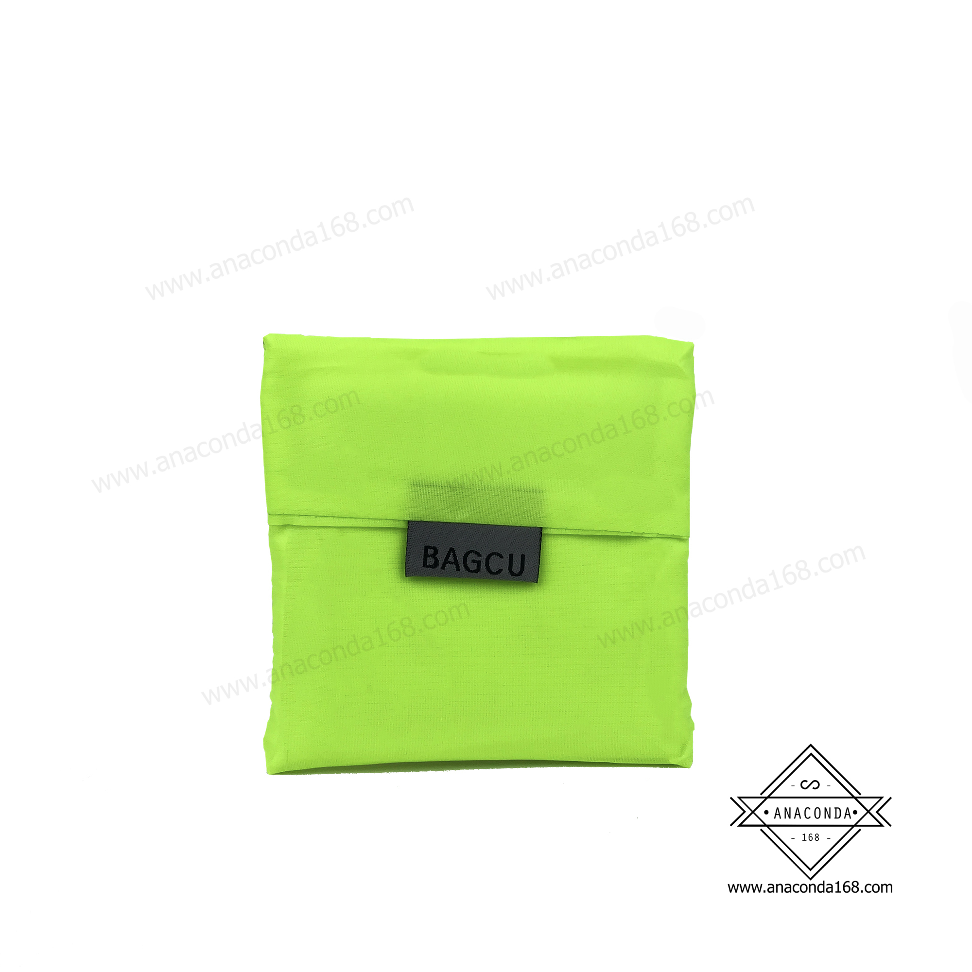 กระเป๋าช็อปปิ้งพับเก็บได้ BAGCU สีพื้น (Shopping Bag)