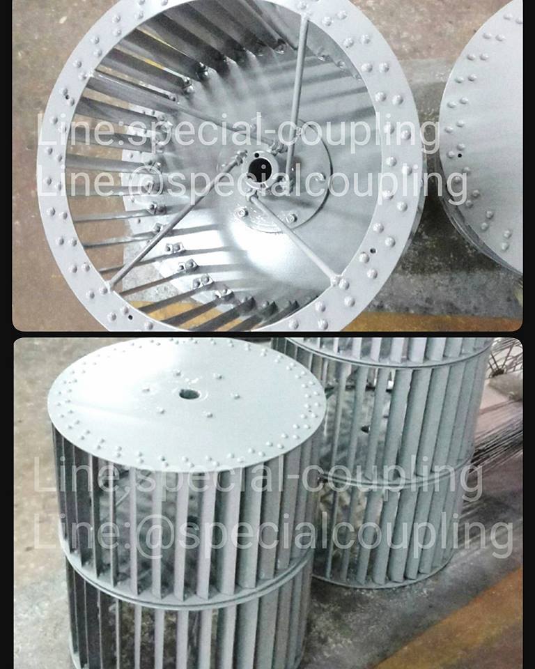 รับผลิตใบพัดลมกรงกระรอกเหล็กย้ำหมุด ขนาด od 505 mm x L 280 mm. พร้อมบาลานส์ ขายปลีกและส่ง ส่งขนส่ง ฟรีค่ะ