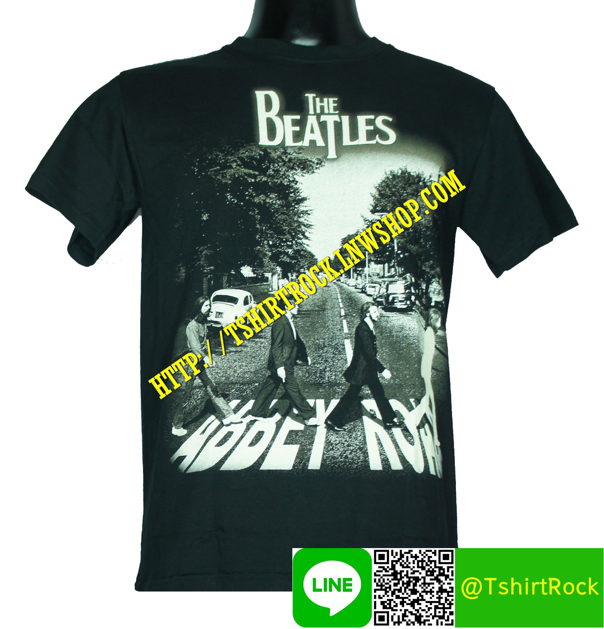 THE BEATLES เสื้อยืดวงร็อค เมทัล ดนตรี เสื้อวงเดอะบีเทิลส์ BTL1237