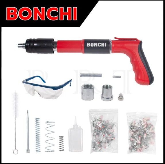 BONCHI เครื่องยิงดอกตะปูแรงดันสูง พร้อมอุปกรณ์ (แถมลูกตะปู 75 ลูก)