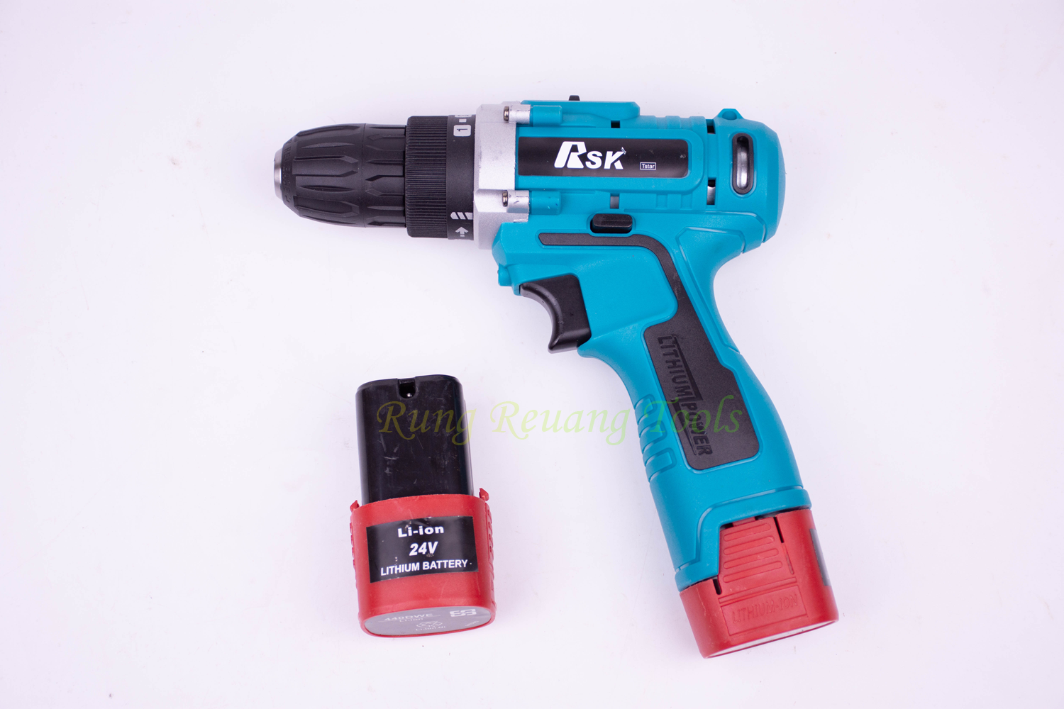 RSK สว่านไร้สาย24v รุ่น 330DWE และชุดอุปกรณ์ 59PC