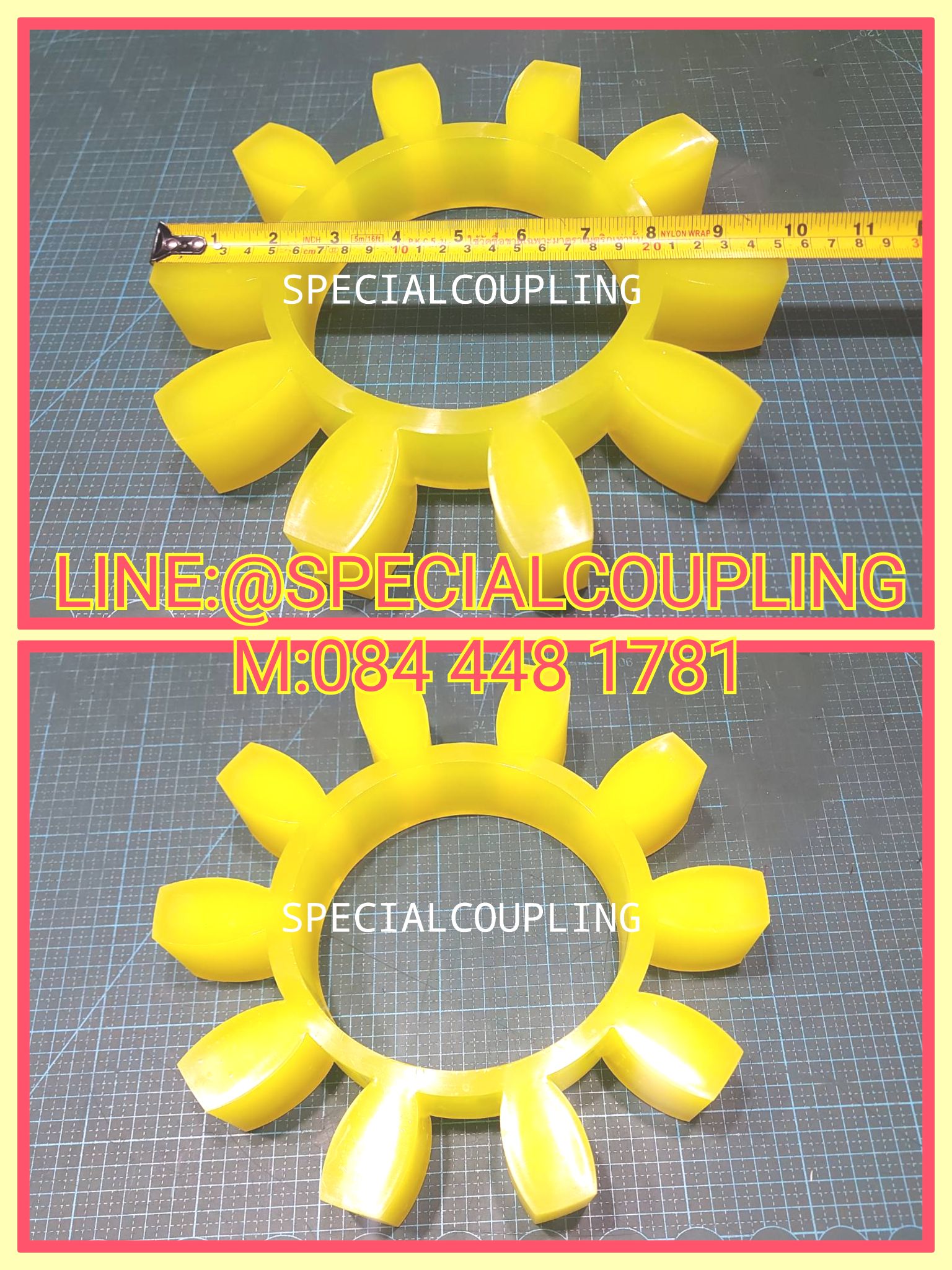 จำหน่ายSPIDER URETHARN 10แฉก OD250 ID140 T45MMพร้อมส่งคะ สอบถามได้คะ