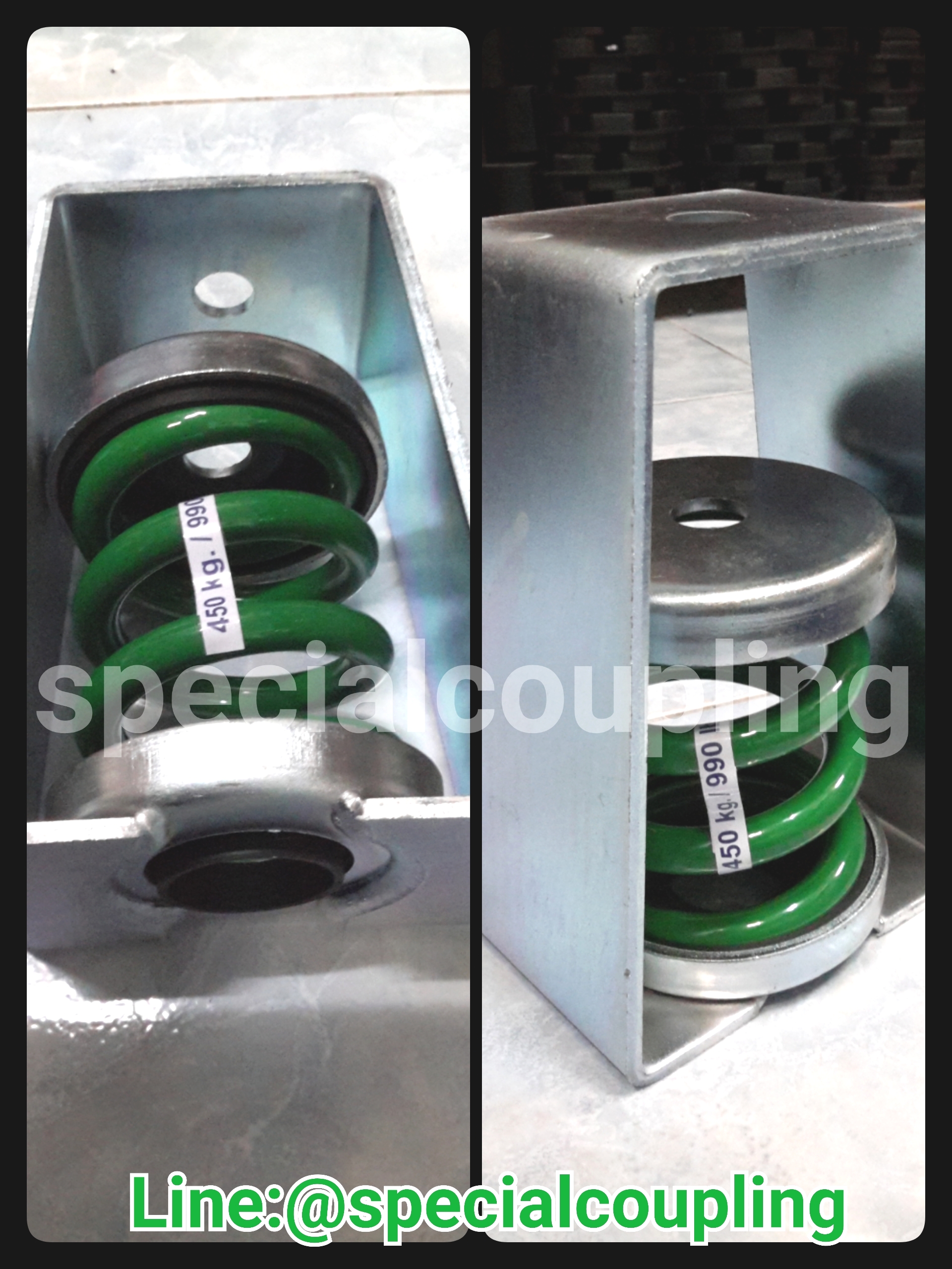 จำหน่ายสปริงรองแท่นเครื่อง แบบแขวนรับน้ำหนักได้ 450 kg ต่อตัวพร้อมส่งค่ะ ขายส่งและปลีก