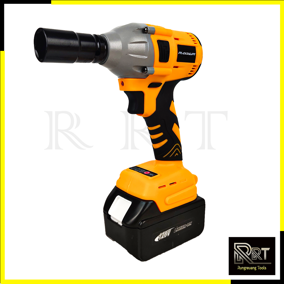 MAXNUM บล็อกไร้สาย 128V (แปลงเป็นสว่านได้) รุ่น 2IN1