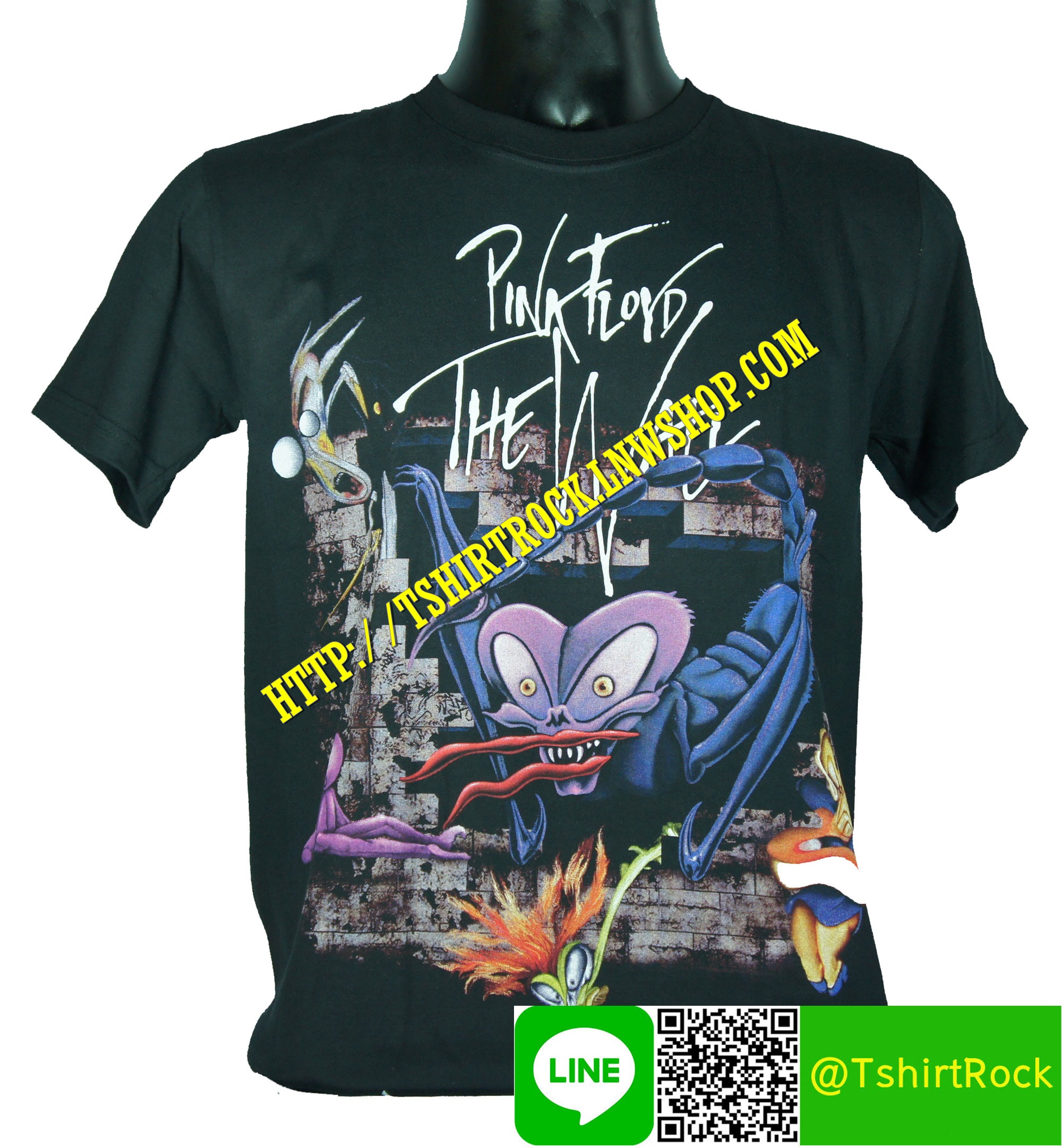 PINK FLOYD เสื้อยืดวงร็อค เมทัล ดนตรี เสื้อวงพิงก์ ฟลอยด์ PFD921