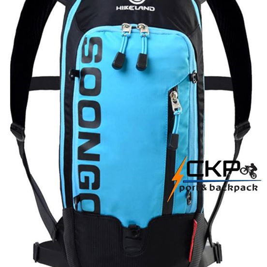 กระเป๋าเป้จักรยาน Hike Land สีฟ้า